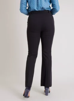 Black Bootcut Trousers With Stretch - 8L -Cheap Zest Garb Store tuc136251440 Black R Z004A