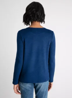 Christmas Navy Penguin Knitlook Top 16 -Cheap Zest Garb Store tuc139795160 Navy R Z004A 1