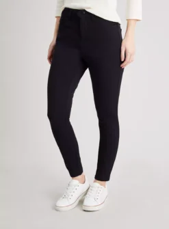 Black Treggings With Stretch 14R