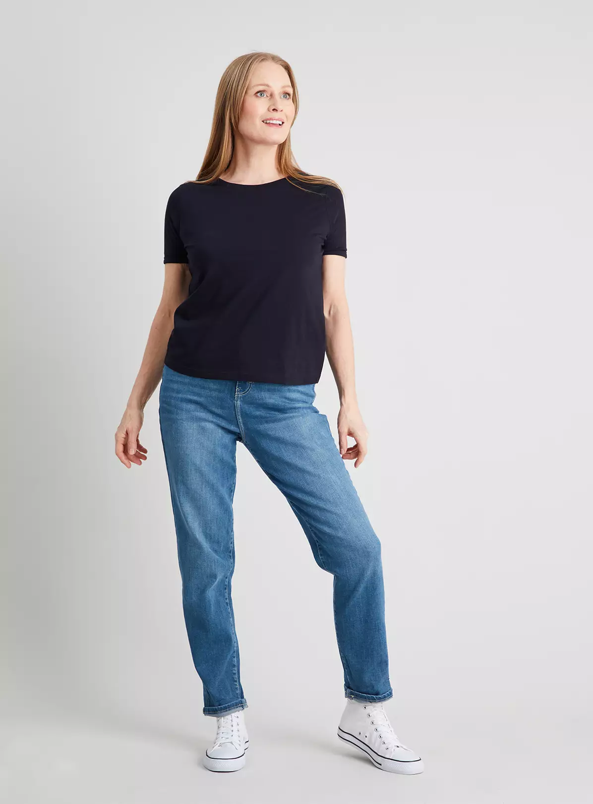 Black Regular Fit Crew Neck T-Shirt - 20 4 Black Regular Fit Crew Neck T-Shirt - 20 - Image 2