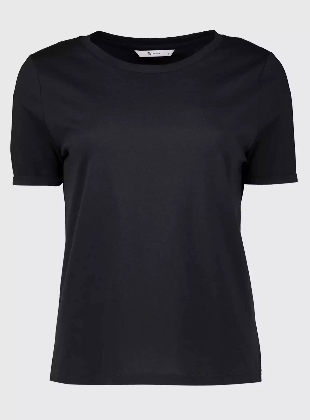 Black Regular Fit Crew Neck T-Shirt - 20 3 Black Regular Fit Crew Neck T-Shirt - 20