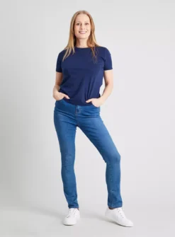 Navy Regular Fit Crew Neck T-Shirt - 24