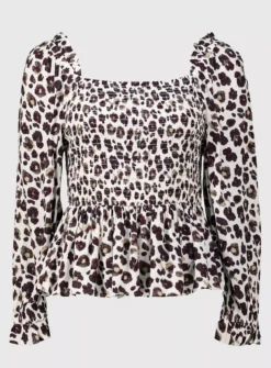 Mono Animal Print Bardot Top - 10 9 Mono Animal Print Bardot Top - 10 -Cheap Zest Garb Store tuc140645599 Mono R Z003A