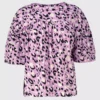 Lilac Leopard Print Swing Top - 16 -Cheap Zest Garb Store tuc141105017 Lilac R Z003A