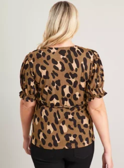 MATERNITY Giant Leopard Print Wrap Top 16 9 MATERNITY Giant Leopard Print Wrap Top 16 -Cheap Zest Garb Store tuc141248923 Multi20Coloured R Z004A