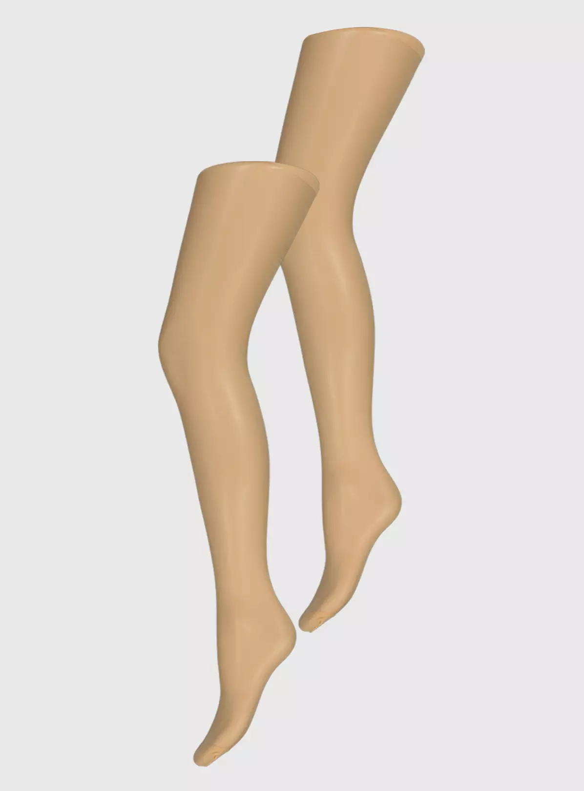 Caramel Nude 15 Denier Gloss Tights 2 Pack XL 4 Caramel Nude 15 Denier Gloss Tights 2 Pack XL - Image 2