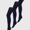 Navy 100 Denier Opaque Tights 3 Pack S -Cheap Zest Garb Store tuc141397849 Navy R Z002A