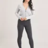 PETITE Grey Marl Luxury Soft Touch Leggings 12 -Cheap Zest Garb Store tuc141410759 Grey R Z002A