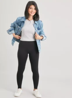 PETITE Black Leggings 2 Pack 16-18 -Cheap Zest Garb Store tuc141410871 Black R Z002A