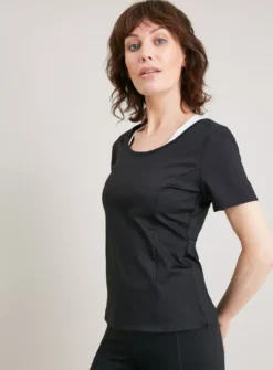 Active Black Coord Compression Top 14 -Cheap Zest Garb Store tuc141443526 Black R Z001A