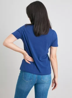 Navy Crew Neck Regular Fit T-Shirt - 8 -Cheap Zest Garb Store tuc141585858 Navy R Z004A