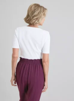 White Slim Fit T-Shirt 24