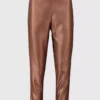 Bronze Sparkly Tapered Trousers - 12 2 Bronze Sparkly Tapered Trousers - 12 -Cheap Zest Garb Store tuc141594623 Brown R Z003A