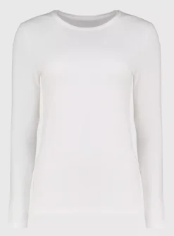 White Slim Fit Long Sleeve Top 26 8 White Slim Fit Long Sleeve Top 26 -Cheap Zest Garb Store tuc141603155 White R Z003A