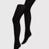Black 60 Denier Opaque Tights 2 Pack L -Cheap Zest Garb Store tuc141696195 Black R Z002A