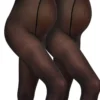 MAMALICIOUS Black 50 Denier Maternity Tights 2 Pack L/XL -Cheap Zest Garb Store tuc141929278 Black R Z002A