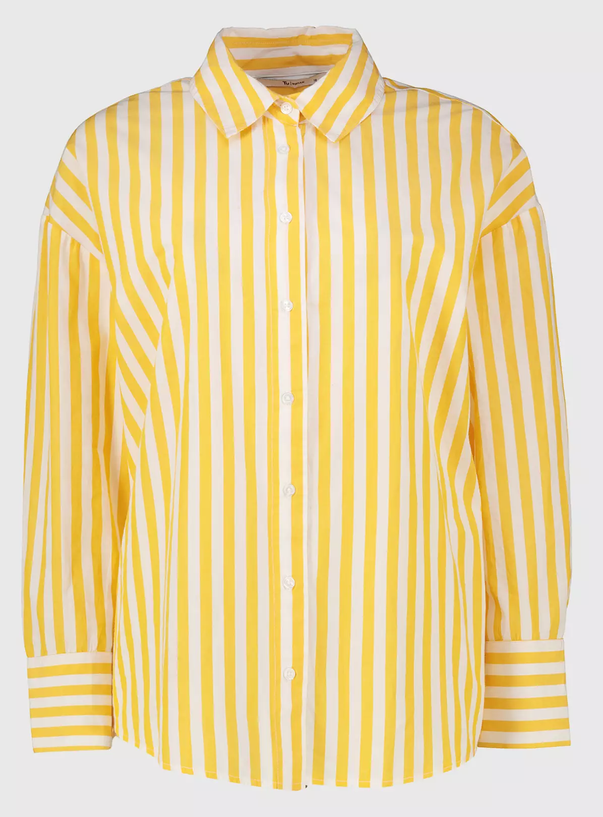 Yellow Stripe Oversized Poplin Shirt 22 3 Yellow Stripe Oversized Poplin Shirt 22