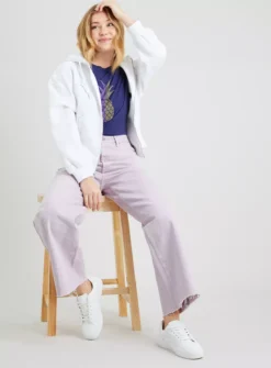 Navy Pineapple Embellished Relaxed Longline T-Shirt - 12