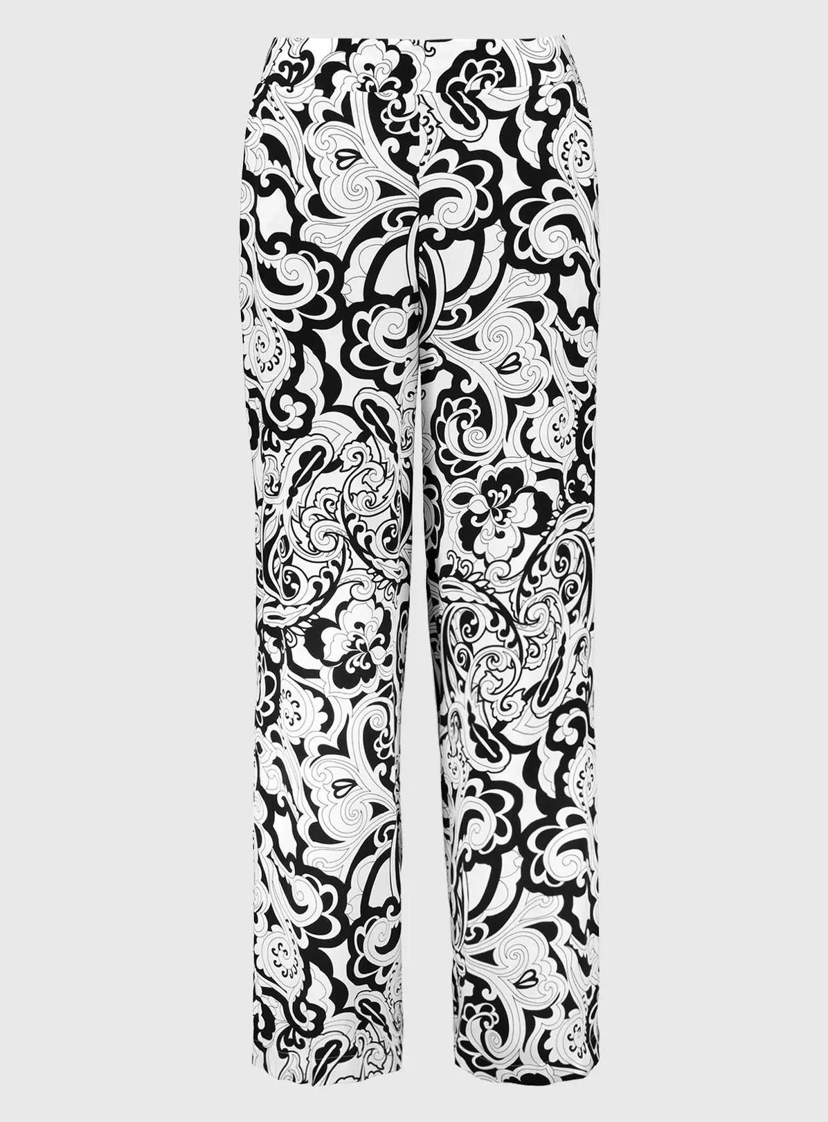 Mono Paisley Wide Leg Trousers - 24R 3 Mono Paisley Wide Leg Trousers - 24R