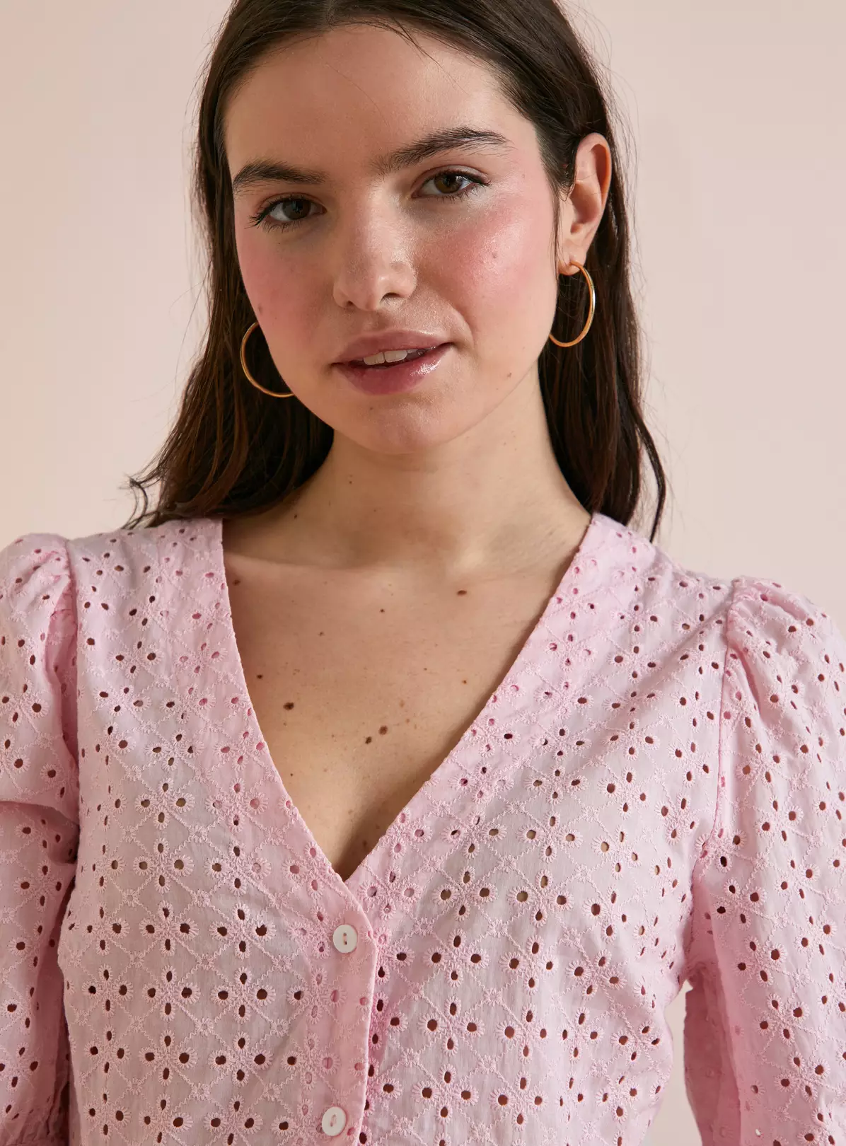 Everbelle Patched Broderie Top 18 6 Everbelle Patched Broderie Top 18 - Image 4