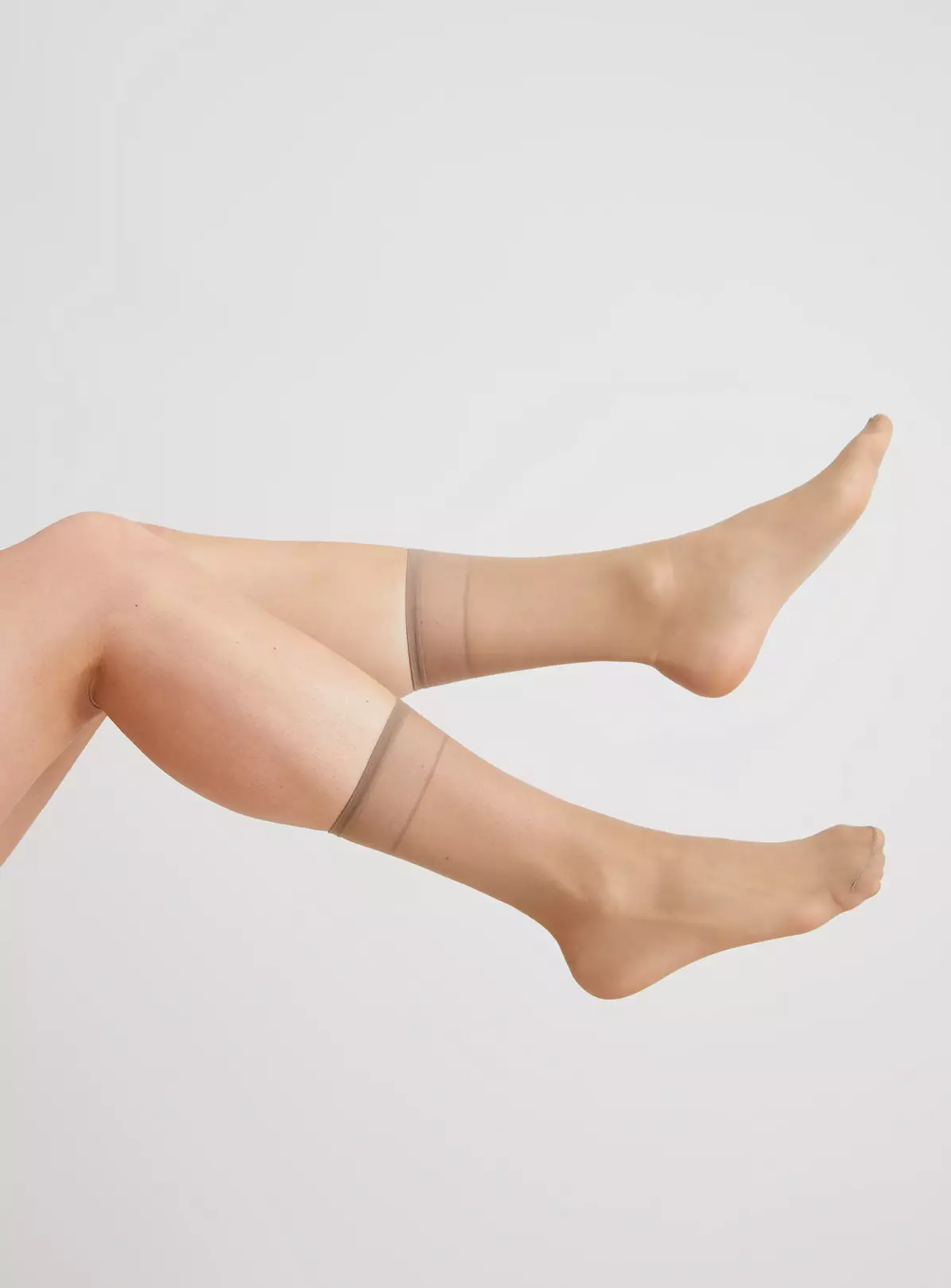 Bamboo Nude 15 Denier Ankle Tights 5 Pack One Size 4 Bamboo Nude 15 Denier Ankle Tights 5 Pack One Size - Image 2