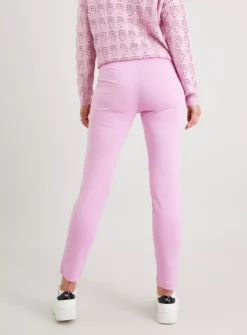 Pink Tailored Ponte Trousers 14L -Cheap Zest Garb Store tuc142498369 Pink R Z005A