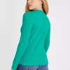 Green Long Sleeve Crew Neck Top 26 -Cheap Zest Garb Store tuc142525275 Green R Z004A