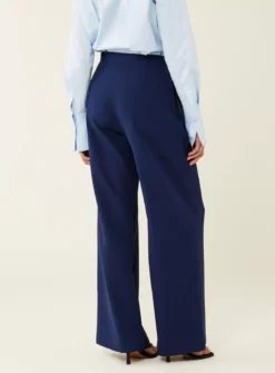 FINERY Navy Jeanne Trousers 8 -Cheap Zest Garb Store tuc142628434 Navy R Z004A