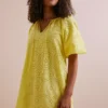 Everbelle Yellow Broderie Mini Dress 16 1 Everbelle Yellow Broderie Mini Dress 16 -Cheap Zest Garb Store tuc142750923 Yellow R Z002A