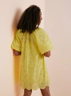 Everbelle Yellow Broderie Mini Dress 16 6 Everbelle Yellow Broderie Mini Dress 16 -Cheap Zest Garb Store tuc142750923 Yellow R Z004A