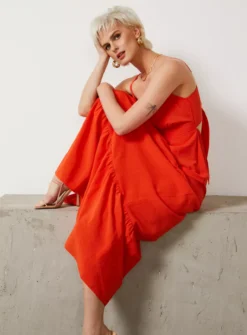 For All The Love Tiered Maxi Dress 8 -Cheap Zest Garb Store tuc142760574 Red R Z004A