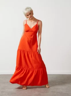 For All The Love Tiered Maxi Dress 8