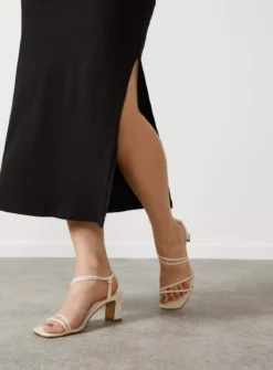 For All The Love Cotton Square Neck Midi Dress 10 -Cheap Zest Garb Store tuc142761606 Black R Z002A