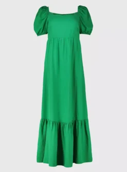 For All The Love Linen Midi Dress 16 13 For All The Love Linen Midi Dress 16 -Cheap Zest Garb Store tuc142761850 Green R Z006A