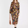 Floral Tie Waist Midi Dress 18S 1 Floral Tie Waist Midi Dress 18S -Cheap Zest Garb Store tuc142818705 Multi20Coloured R Z001A