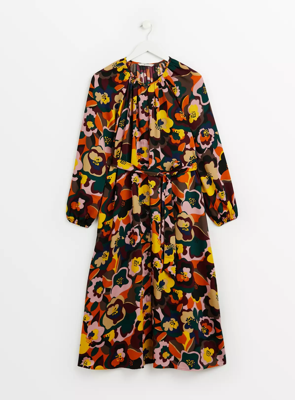 Floral Tie Waist Midi Dress 18S 6 Floral Tie Waist Midi Dress 18S - Image 4