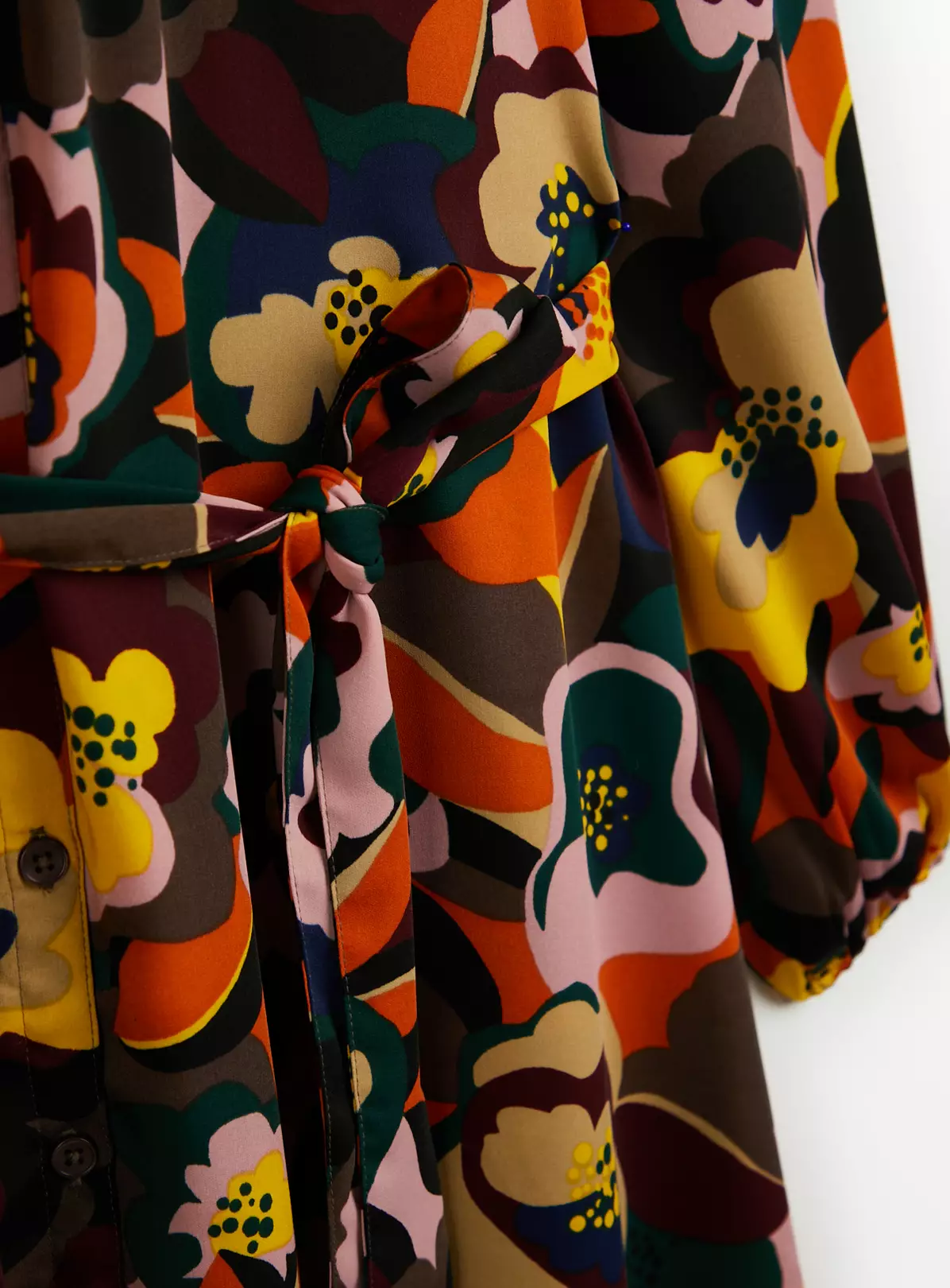 Floral Tie Waist Midi Dress 18S 7 Floral Tie Waist Midi Dress 18S - Image 5