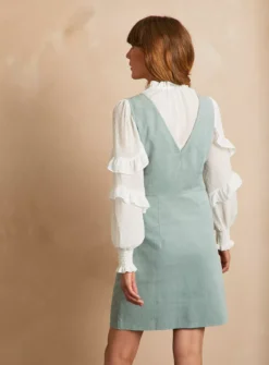 EVERBELLE Green Corduroy Pinny Mini Dress 8 8 EVERBELLE Green Corduroy Pinny Mini Dress 8 -Cheap Zest Garb Store tuc142955347 Green R Z004A