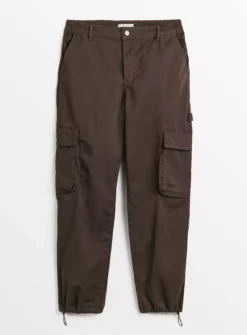 Brown Cargo Parachute Trousers 10 10 Brown Cargo Parachute Trousers 10 -Cheap Zest Garb Store tuc142970889 Brown R Z003A