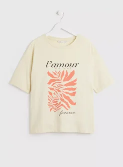 Yellow L'amour Forever T-Shirt - 16 -Cheap Zest Garb Store tuc143000753 Yellow R Z003A