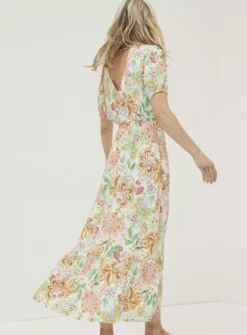 FATFACE Vivvie Paradise Floral Midi Dress 10 -Cheap Zest Garb Store tuc143016413 Ivory R Z002A