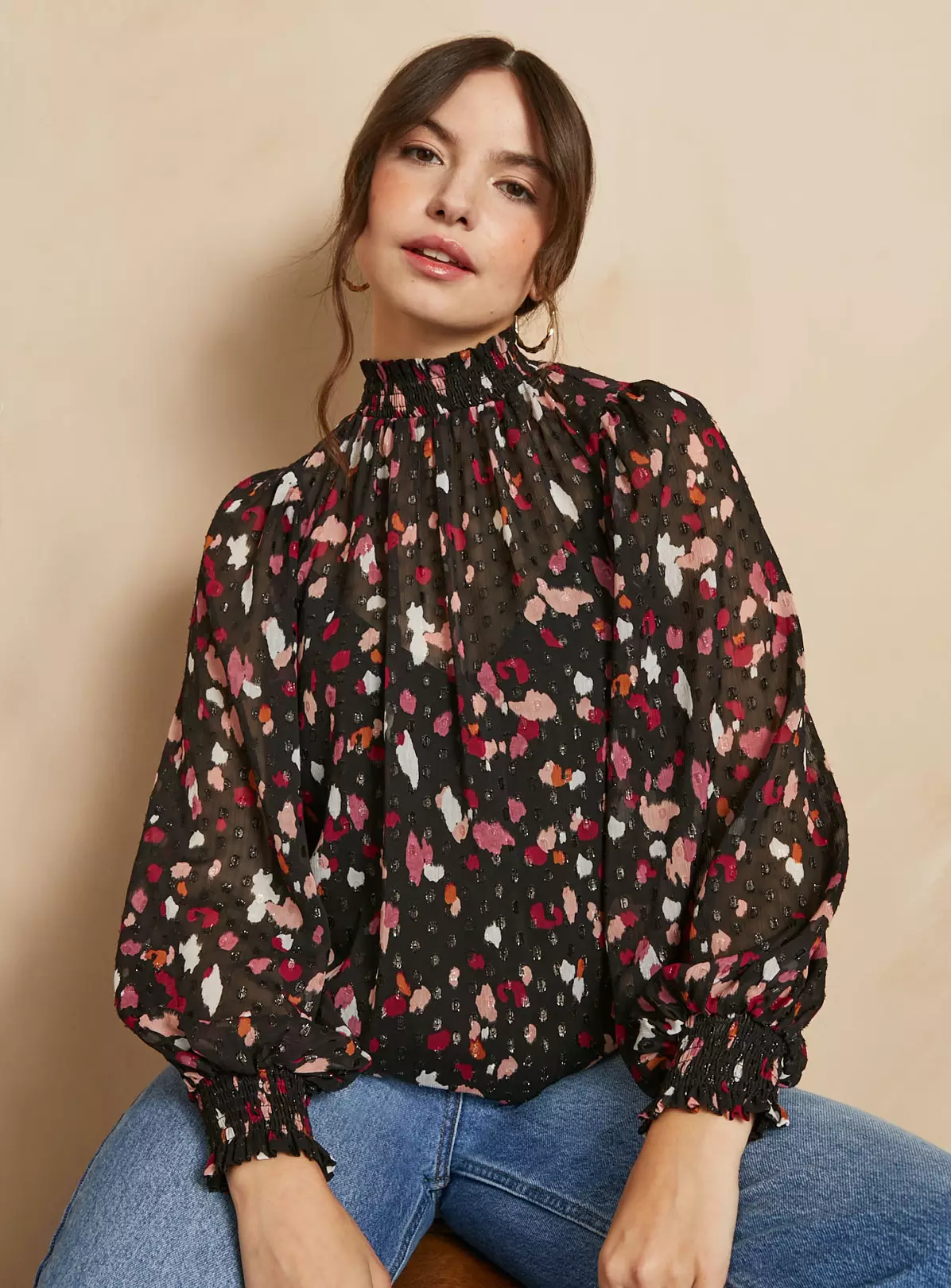 EVERBELLE Animal Floral Print Top 18 5 EVERBELLE Animal Floral Print Top 18 - Image 3