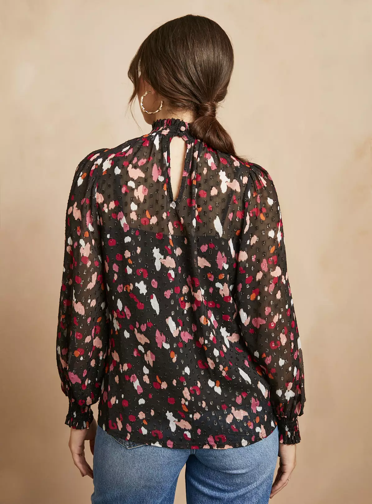 EVERBELLE Animal Floral Print Top 18 6 EVERBELLE Animal Floral Print Top 18 - Image 4