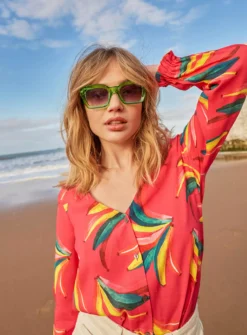 ANORAK Bananas EcoVero Cherry Top - 10 -Cheap Zest Garb Store tuc143043032 Pink R Z003A