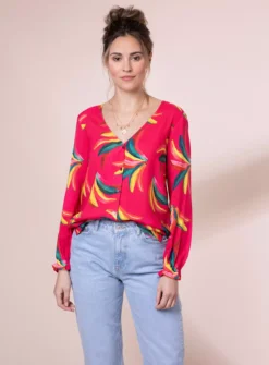 ANORAK Bananas EcoVero Cherry Top - 10 -Cheap Zest Garb Store tuc143043032 Pink R Z004A