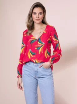 ANORAK Bananas EcoVero Cherry Top - 10 -Cheap Zest Garb Store tuc143043032 Pink R Z006A