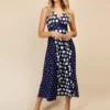LITTLE MISTRESS Navy Spot Midaxi 16 2 LITTLE MISTRESS Navy Spot Midaxi 16 -Cheap Zest Garb Store tuc143075229 Navy R Z001A