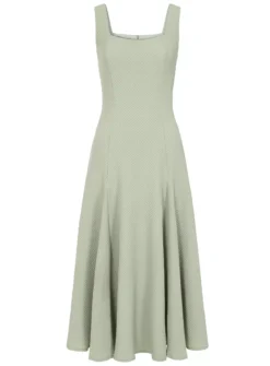 LITTLE MISTRESS Sage Texture Midaxi 14 9 LITTLE MISTRESS Sage Texture Midaxi 14 -Cheap Zest Garb Store tuc143084150 Green R Z003A