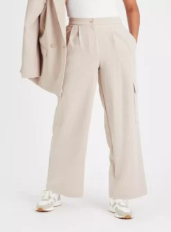 Neutral Tailored Cargo Coord Trousers22 7 Neutral Tailored Cargo Coord Trousers22 -Cheap Zest Garb Store tuc143124924 Neutral R Z001A