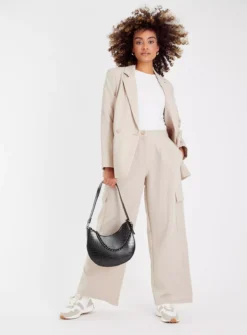 Neutral Tailored Cargo Coord Trousers22 9 Neutral Tailored Cargo Coord Trousers22 -Cheap Zest Garb Store tuc143124924 Neutral R Z002A